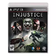 Injustice Gods Among Us Ps3 Mídia Física Seminovo