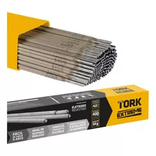 Vareta Eletrodo Revestido Solda E6013 4,0mm Caixa 5kg Tork Punta Cinza-escuro