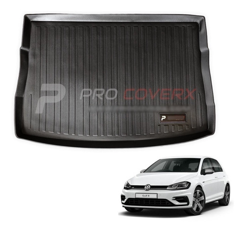 Foto de Tapete Baul Volkswagen Golf Gti Tsi Mk7 Termoformado