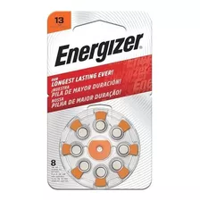 Pilas Para Audífono Energizer Blister 8un Tamaño 13