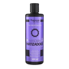 Máscara Matizadora Cabelos Descoloridos Amarelados 500ml