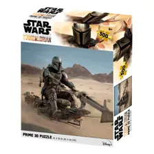 Puzzle 3d Star Wars Mandalorian 500 Piezas