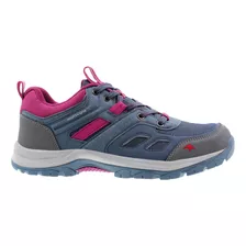 Zapatillas Montagne Outdoor Mujer Wandercity Az-fucsia Cli