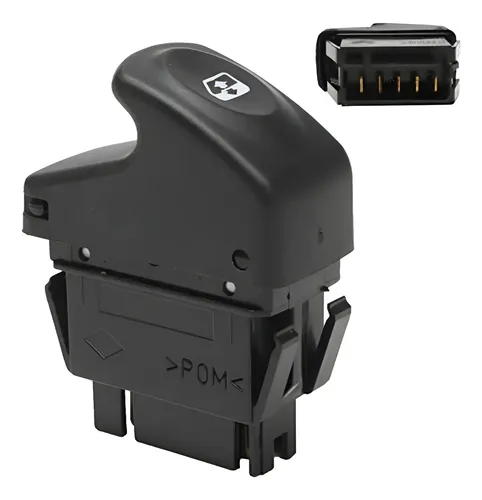 Tecla Alza Cristal Renault Kangoo 6pin Derecha Gris Oscuro