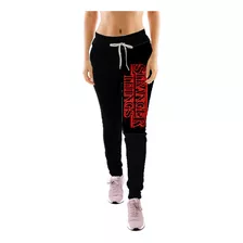 Calça Moletom Feminina Stranger Things Logo M145