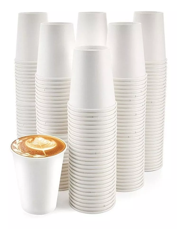 Vaso Para Café Encerado Biodegradable 10 Oz 100 Piezas