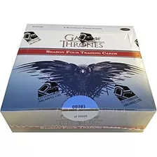 Game Of Thrones Season 4 Factory Sealed Caja De 24 Paquetes 