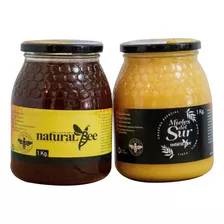 Miel Pura De Abejas Multifloral, Pack 2kg (envase De Vidrio)
