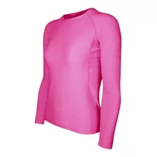 Polera Dry Fit Manga Larga Mujer Fresca Deportiva