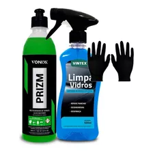 Restaura Vidros Remove Chuva Acida + Limpa Vidros Automotivo