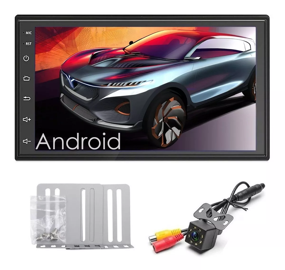 Auto Estéreo Android Mirrorlink Bluetooth Wifi Universal 7in