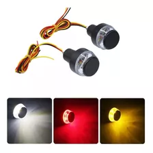 2 Bombillo Led De Lujo Para Manubrio Direcion De Moto