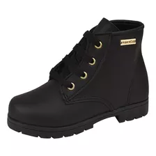 Coturno Bota Feminino Infantil Menina