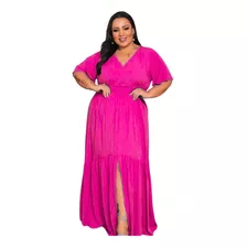 Vestido Plus Size Em Tecido Premium E Frete Grátis