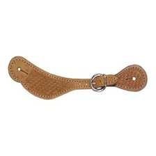 Alamo Saddlery Ladies Basket Stamp Spur Strap