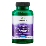 Triple Magnesio 400mg 100 Capsulas Swanson