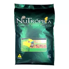 Ração Nutrópica Para Papagaio Extrusados & Frutas - 5kg