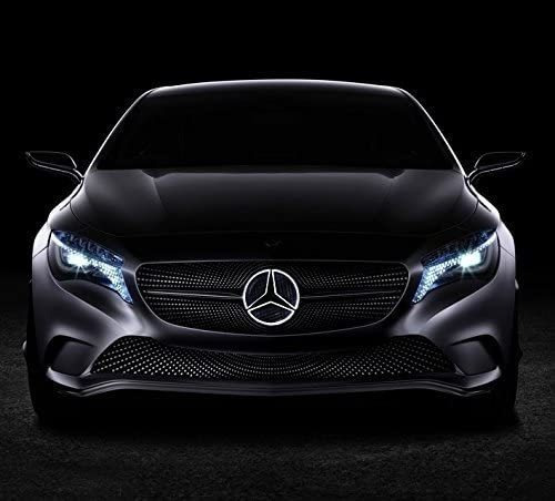 Logotipo Led De Parrilla Delantera Para Mercedes Benz Foto 3