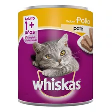 Alimento Úmido Whiskas Para Gato Adulto Sabor Patê De Frango Em Lata De 290g