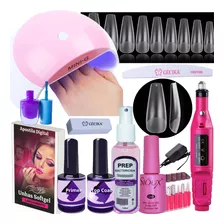 Tip De Gel Soft Kit Unha Gel Softgel Cabine Led Unhas Speed