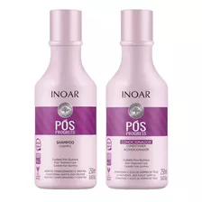 Inoar Kit Duo Pós Progress Shampoo 250ml Condicionador 250ml