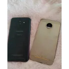 Samsung Galaxy A6+ Y Motorola Z Droid Para Refaccion