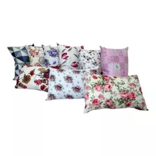 Kit 4 Travesseiros Cama Confort Familia Lindas Estampas