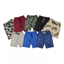 Kit Bermudas Infantil - Compre Já ( 06 Peças ) 