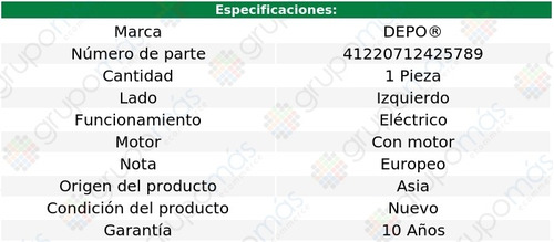 Faro Izq Elctrico C/motor P/halog Outlander 07 Al 09 Foto 4