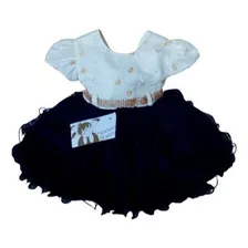 Vestido Infantil Bebê Luxo Aniversario Festas Batiz Promoção