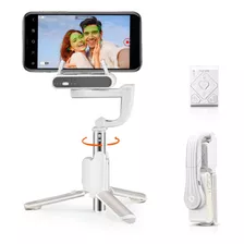 Tripode/selfie Stick Desmontable Extensible Blanco + Cont...