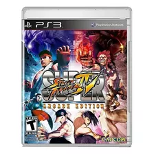 Super Street Fighter Iv Arcade Edition Ps3 Mídia Seminova