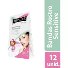 Depimiel Bandas Depilatorias Para Rostro Piel Sensible X6 U Depimiel