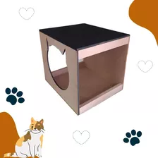 Nicho Casa Para Gato Em Mdf (g) Cor Mdf 6mm