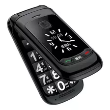 Telefone Celular Para Idoso Flip Dual Sim E