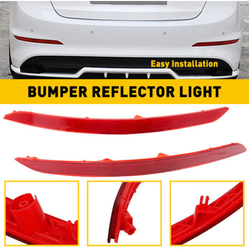For 17 18 Hyundai Elantra Rear Bumper Reflector Fog Ligh Aab Foto 8
