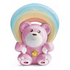 Luminária E Projetor Rainbow Bear Chicco Rosa