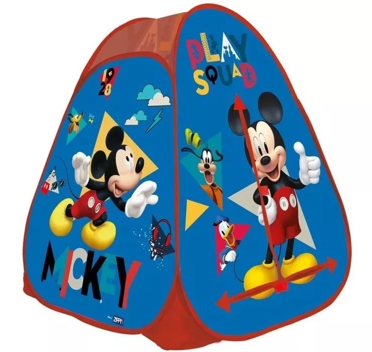 Barraca Instantânea Mickey Fácil Criança Disney Infantil