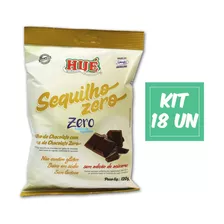 Kit 18 Sequilho De Chocolate Zero Hué Sem Glúten E Vegano