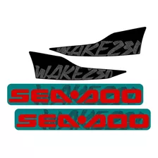 Adesivo Casco + Capo Frente Seadoo Wake Pro 230 2018