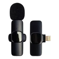 Microfone De Lapela Sem Fio Para iPhone Lightning Au-85