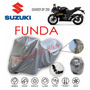 Funda Afelpada Para Moto Suzuki 100% Impermeable!!!