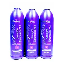 Mairibel - 3 Shampoo Neutralizante Indicador Resíduos 500ml