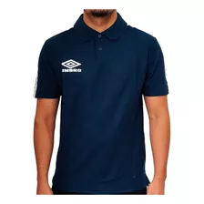 Camiseta Tipo Polo Umbro Taped Pique Elppoi2203-n84