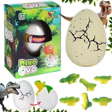 Brinquedo Dino Ovo Cresce Água Surpresa Dinossauro + Brinde