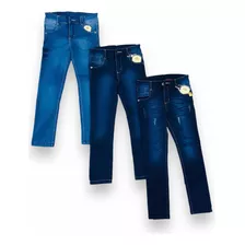 Pack De 3 Jeans Demin Skinny Niño