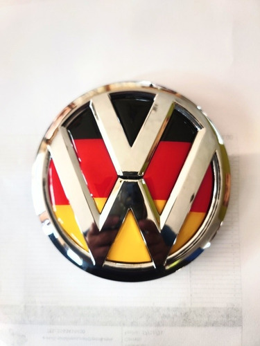 Emblema Parrilla Vw Polo Vento 2015-2020 Alemania Cromado Foto 4