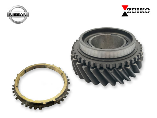 Kit Engrane Y Bronce Segunda Nissan Pick Up D21 92-07 4x2 Foto 2