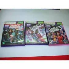 Trilogia Dance Central 1 , 2 E 3 Originais Xbox 360 M.fisica