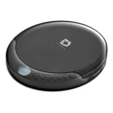 Discman Player Deluxe Products Auxiliar Portatil Cd Color Negro
